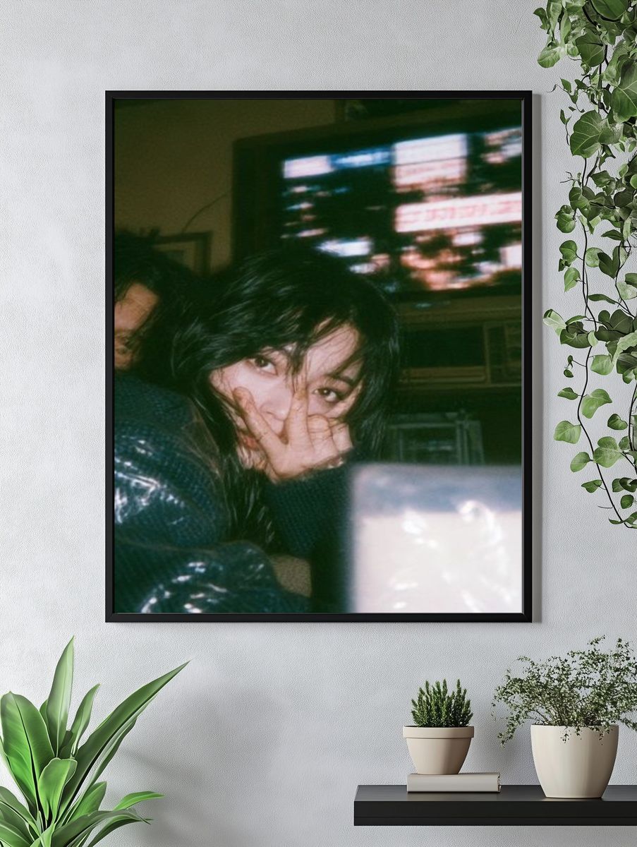 Moody Portrait Photography Poster. — room view 4