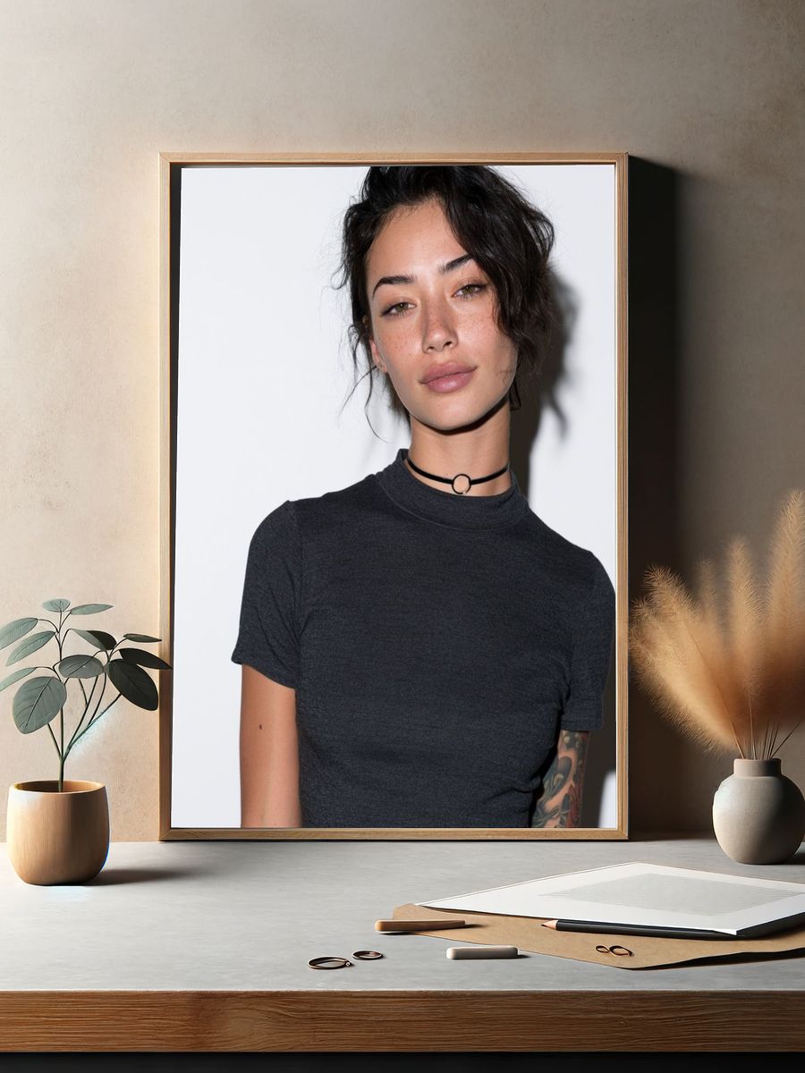 Portrait Fashion Photography Poster. — room view 2