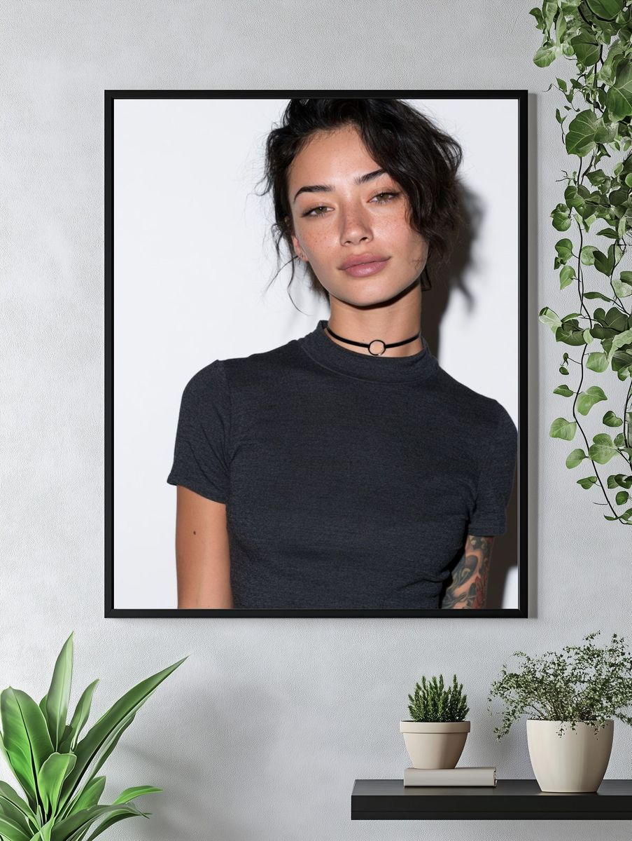 Portrait Fashion Photography Poster. — room view 4