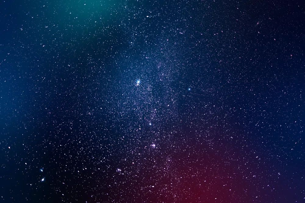 Dark galaxy background illustration. poster — photography art