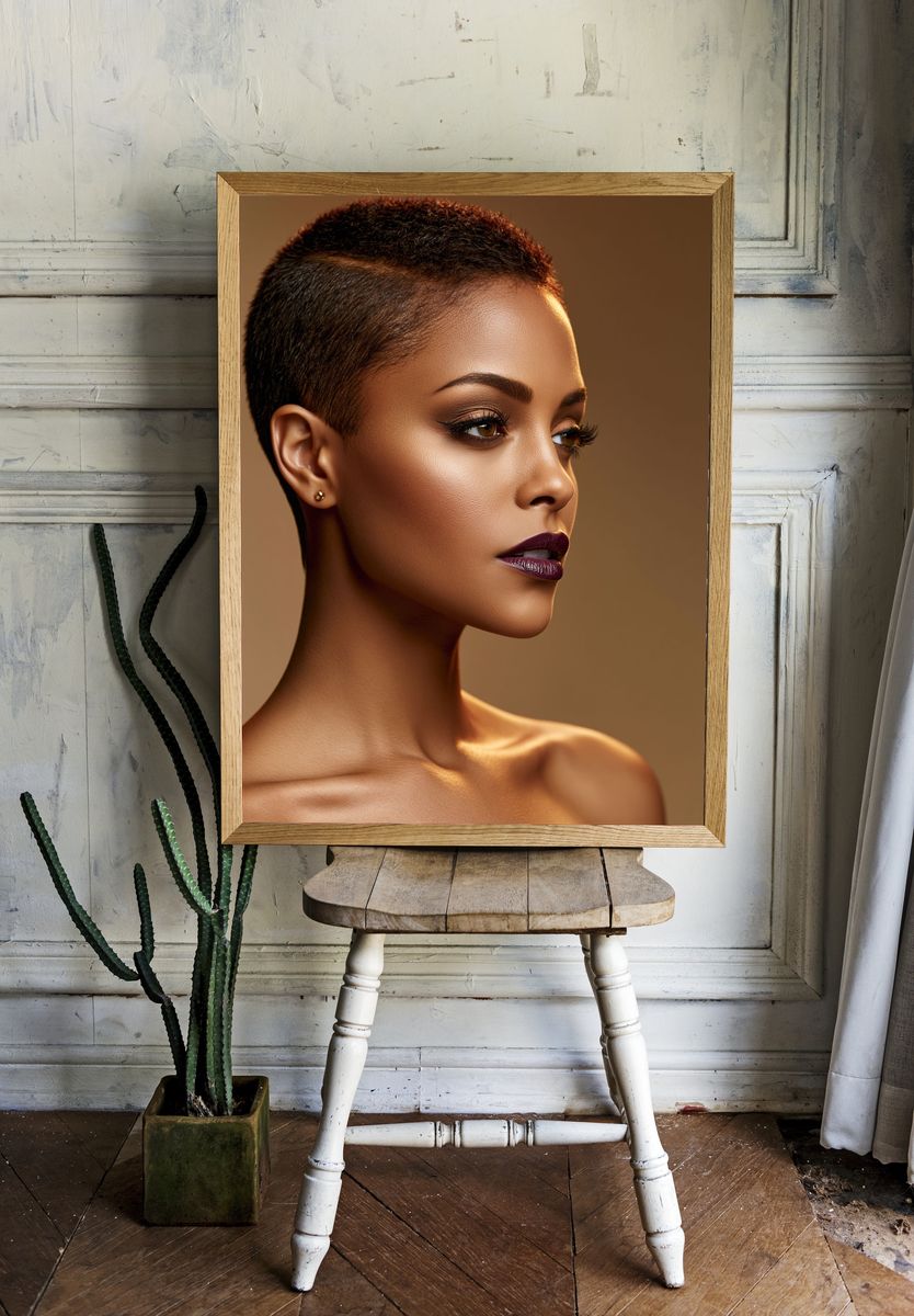 Elegant Portrait Photography Poster. room preview