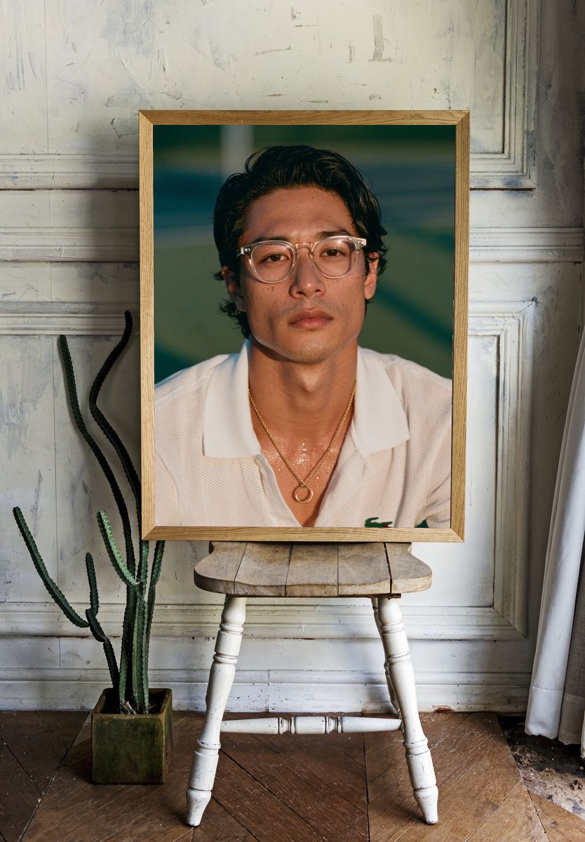 Portrait of a Man Photography Poster. room preview