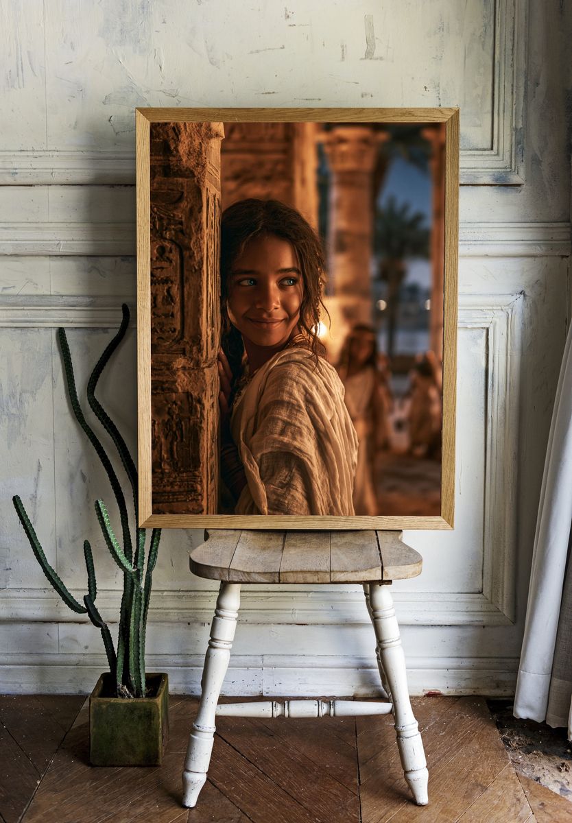 Temple Portrait Photography Poster. room preview