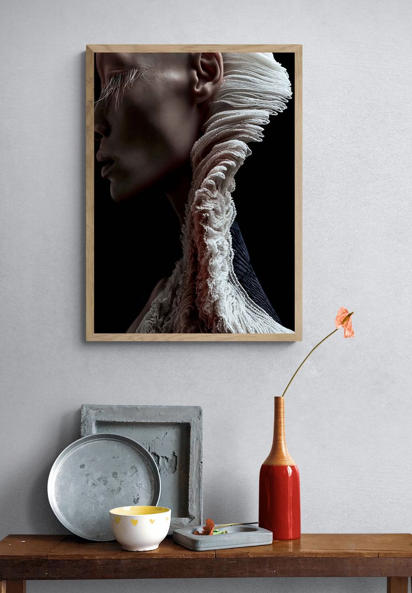 Avant-Garde Portrait Print. — room view 3