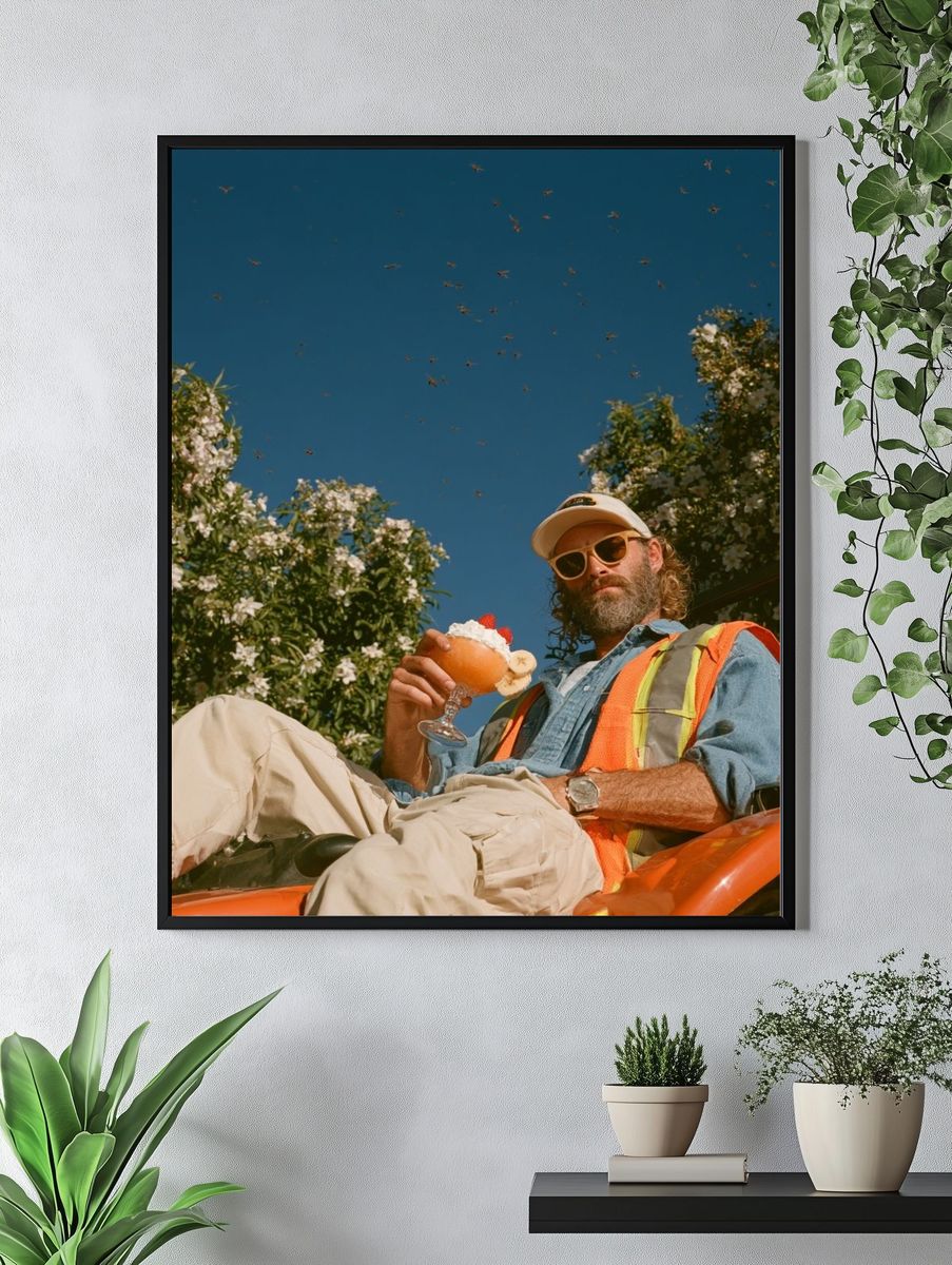 Cocktail in Bloom Photography Poster. — room view 4