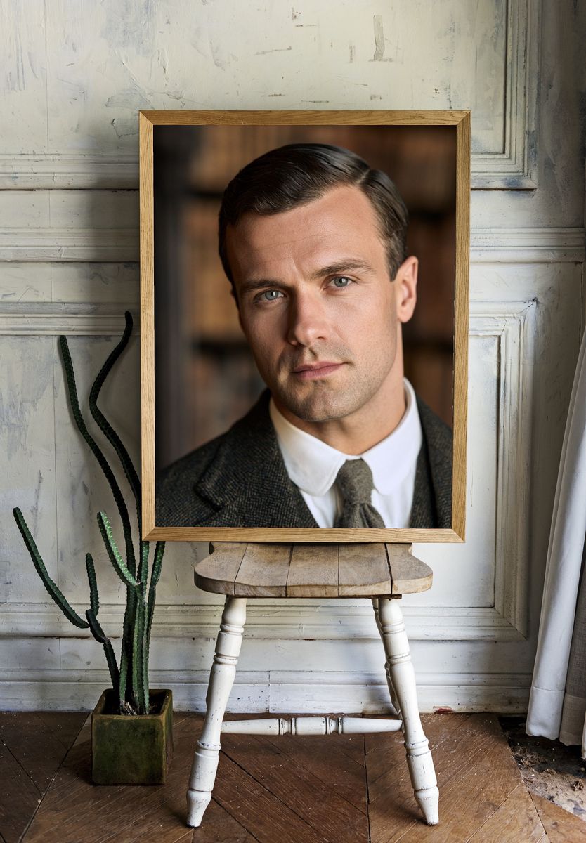 Classic Portrait Photography Poster. — room view 1