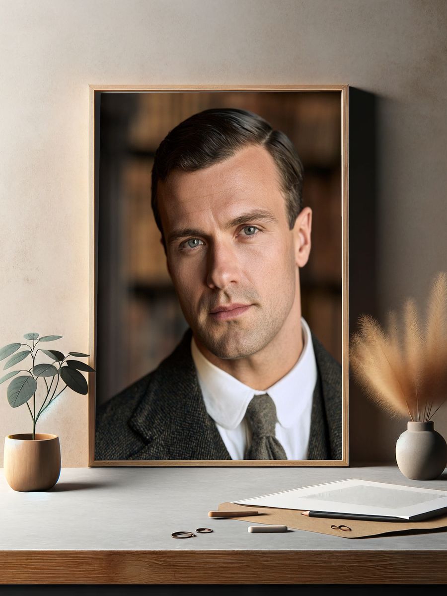 Classic Portrait Photography Poster. — room view 2