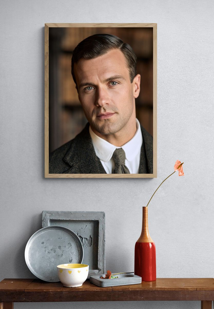 Classic Portrait Photography Poster. — room view 3