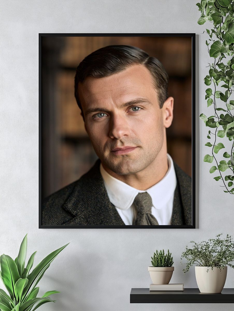 Classic Portrait Photography Poster. — room view 4