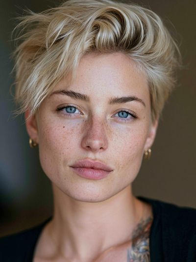 Blonde Portrait Photography Poster. poster