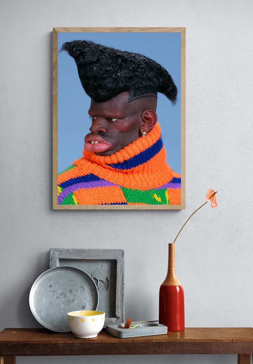 Avant-Garde Portrait Photography Poster. — room view 3