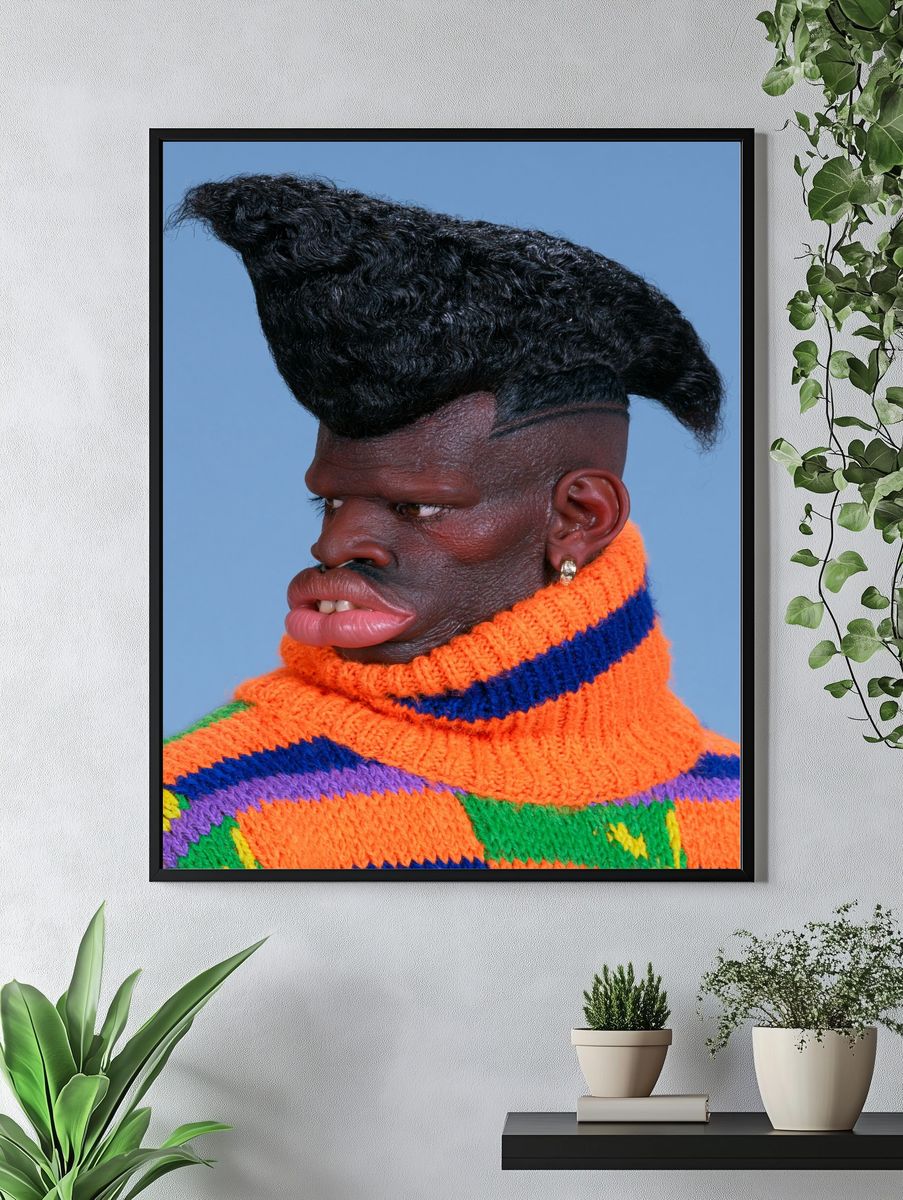 Avant-Garde Portrait Photography Poster. — room view 4