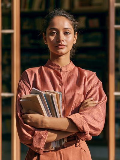 Portrait of a Student Photography Poster. poster