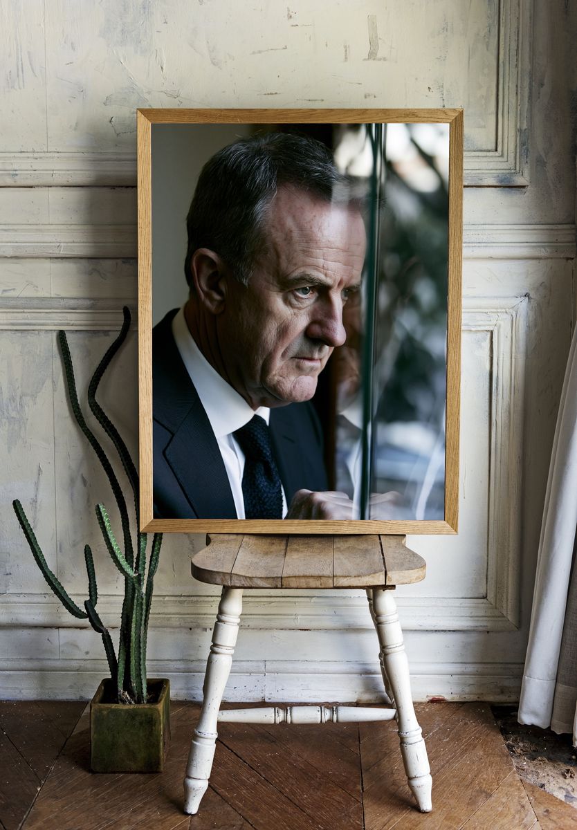 Intense Portrait Photography Poster. — room view 1