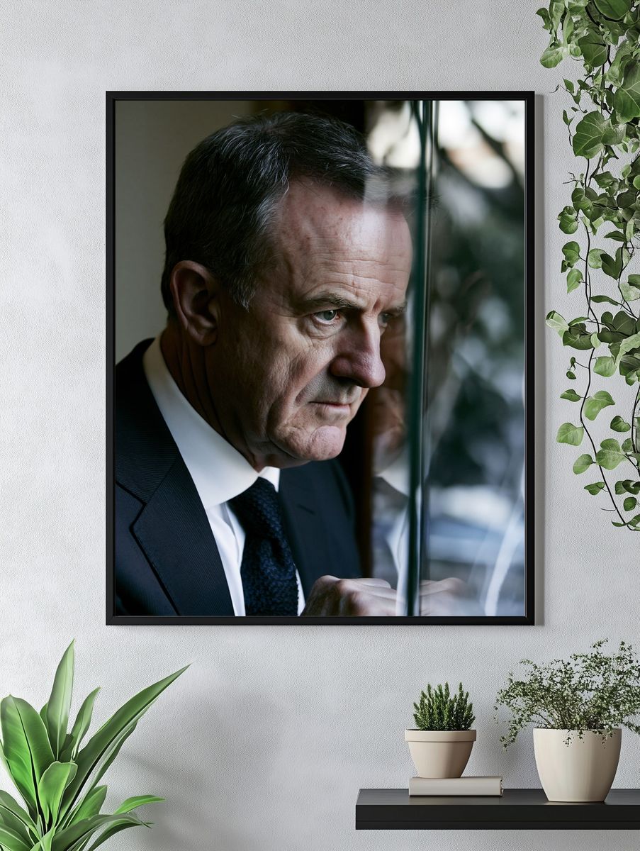 Intense Portrait Photography Poster. — room view 4