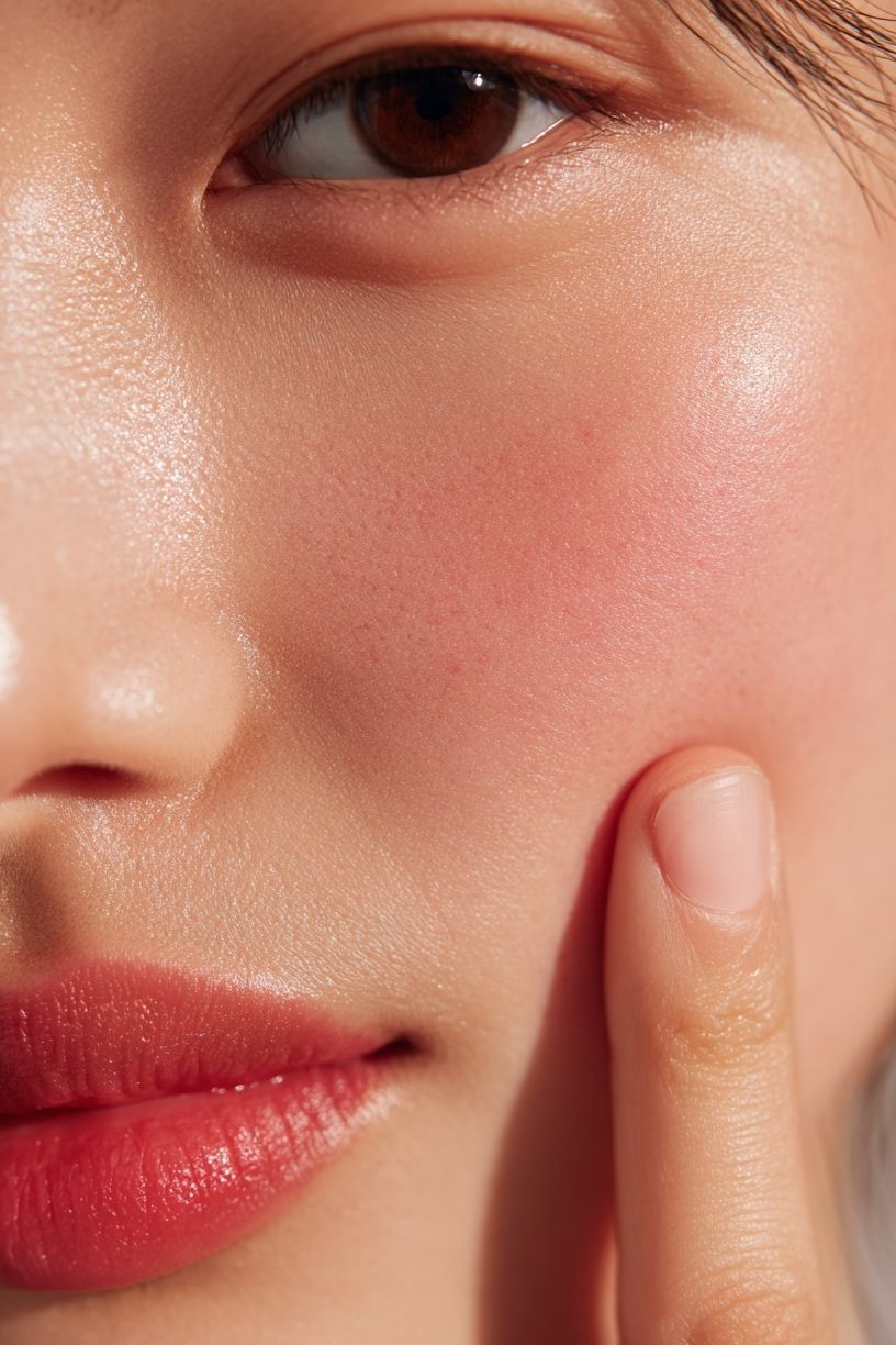 Close-Up Beauty Portrait Print. poster — photography art