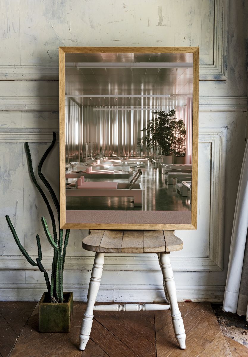 Minimalist Spa Interior Print. — room view 1