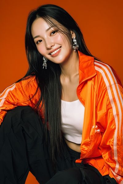 Orange Studio Portrait Poster.