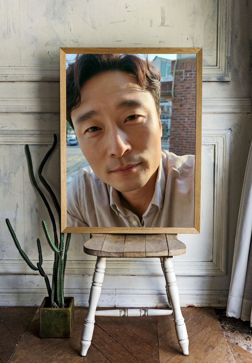 Urban Portrait Photography Poster. room preview