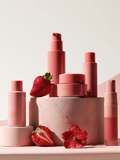 Strawberry Beauty Still Life Poster.