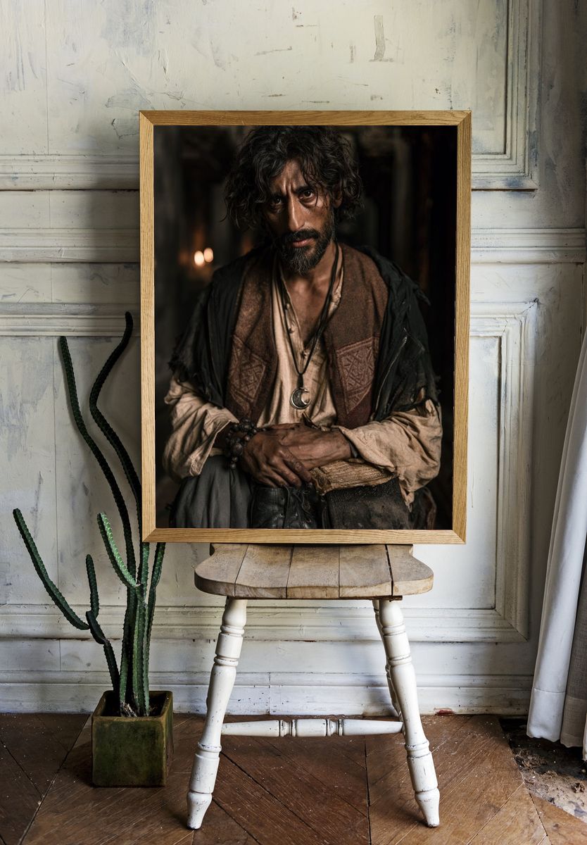 Moody Portrait Photography Poster. — room view 1