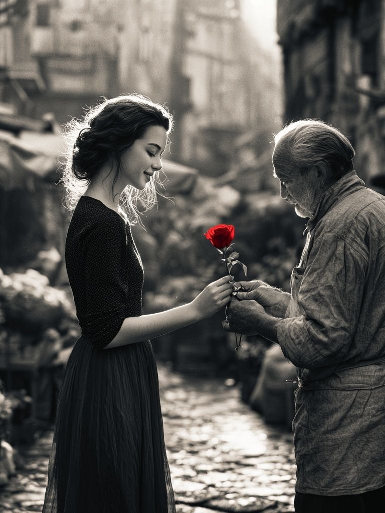 Red Rose Exchange Fine-Art Print. poster — photography art