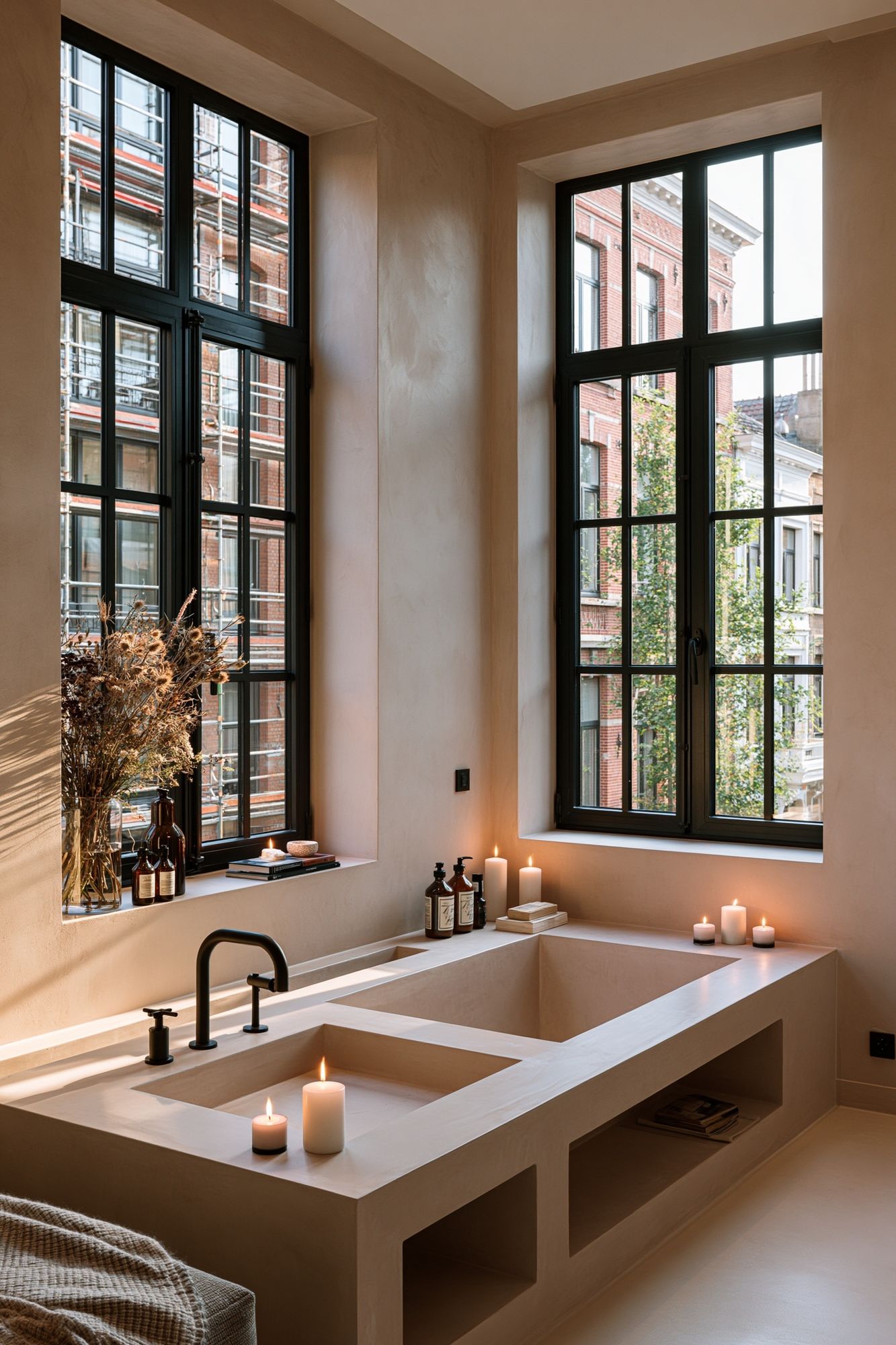Spa Bathroom Interior Photography Poster.