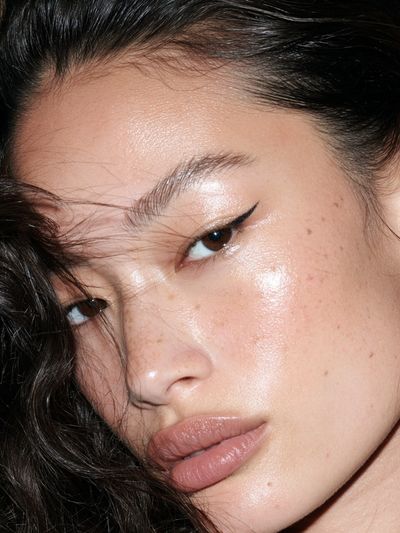 Glossy Beauty Portrait Poster. poster
