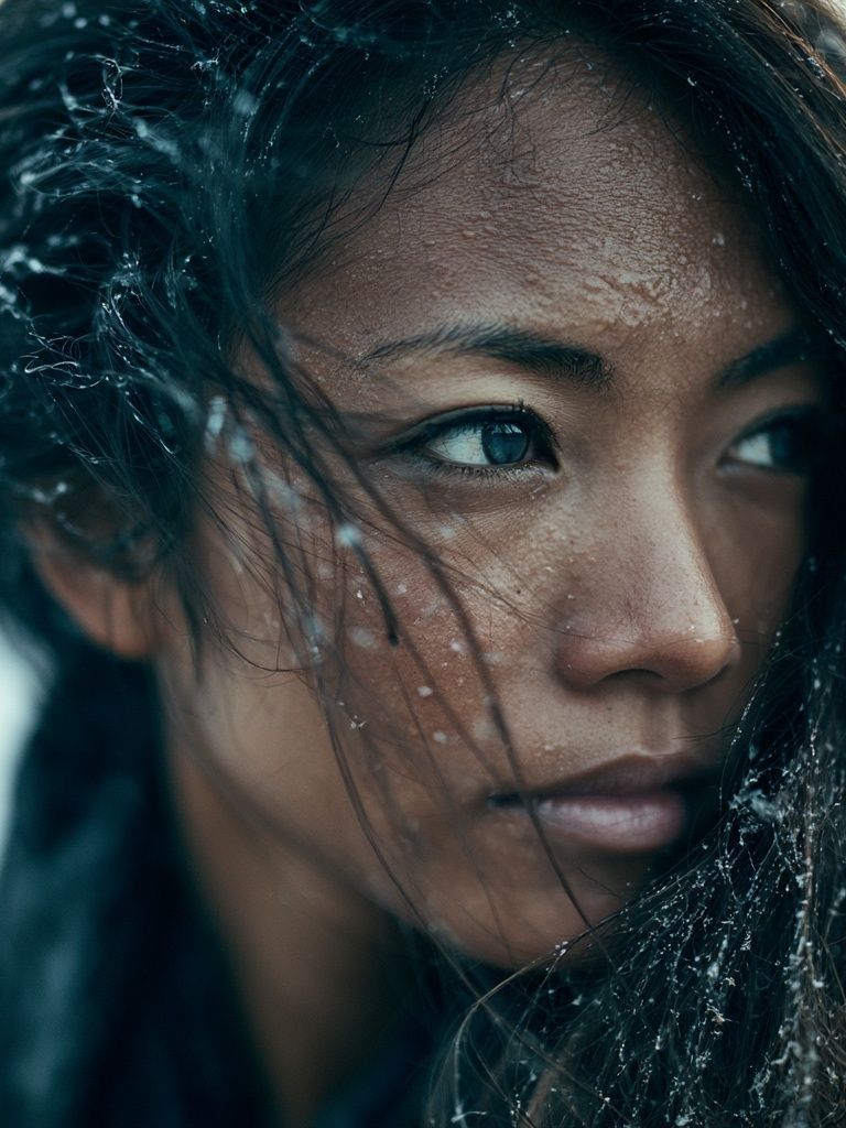 Moody Portrait Photography Poster. poster — photography art