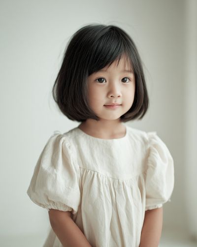 Soft Portrait of a Little Girl Print. poster print