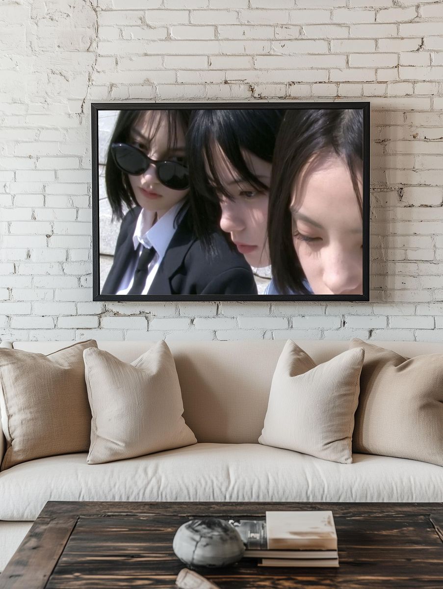 Three Women Portrait Photography Poster. room preview