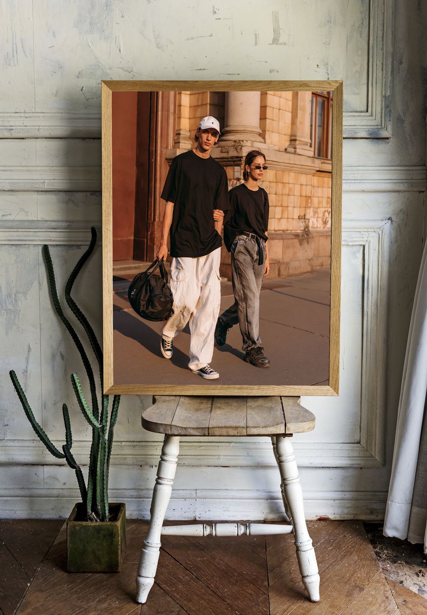 Urban Street Style Fashion Poster. — room view 1