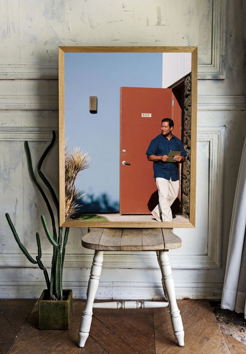 Modern Doorway Portrait Poster. — room view 1