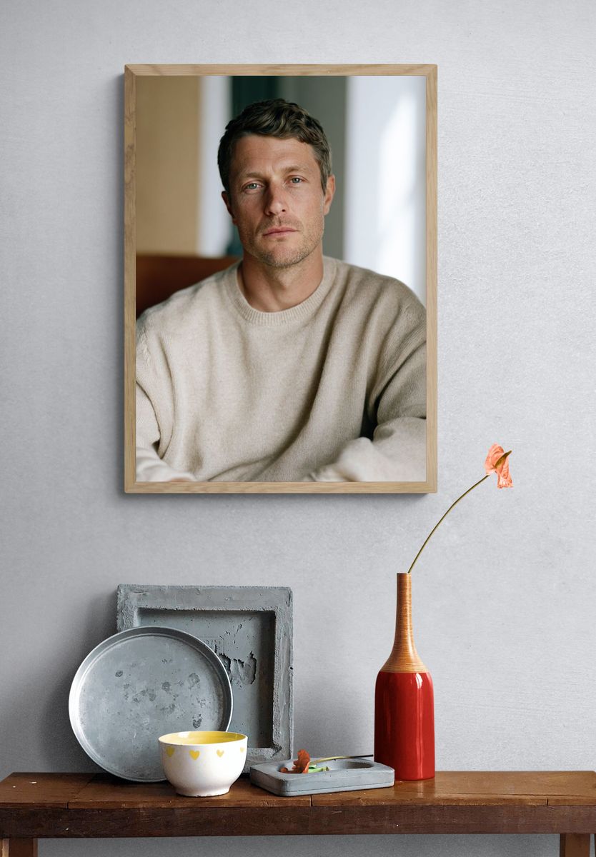 Neutral Portrait Photography Poster. — room view 3