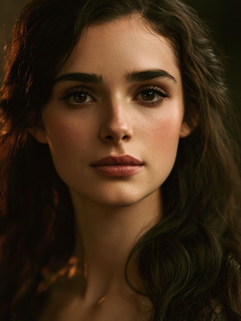 Moody Portrait Photography Poster. poster detail