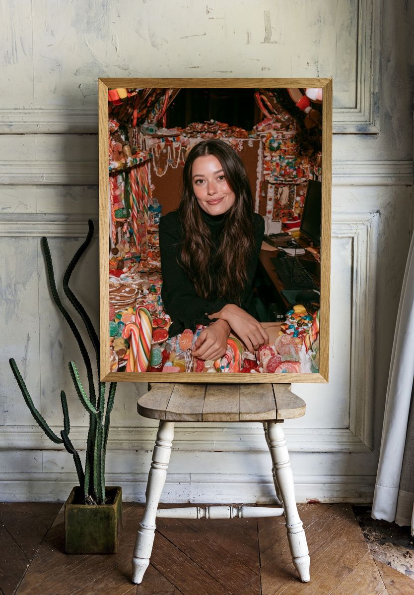 Candy Room Portrait Photography Poster. — room view 1