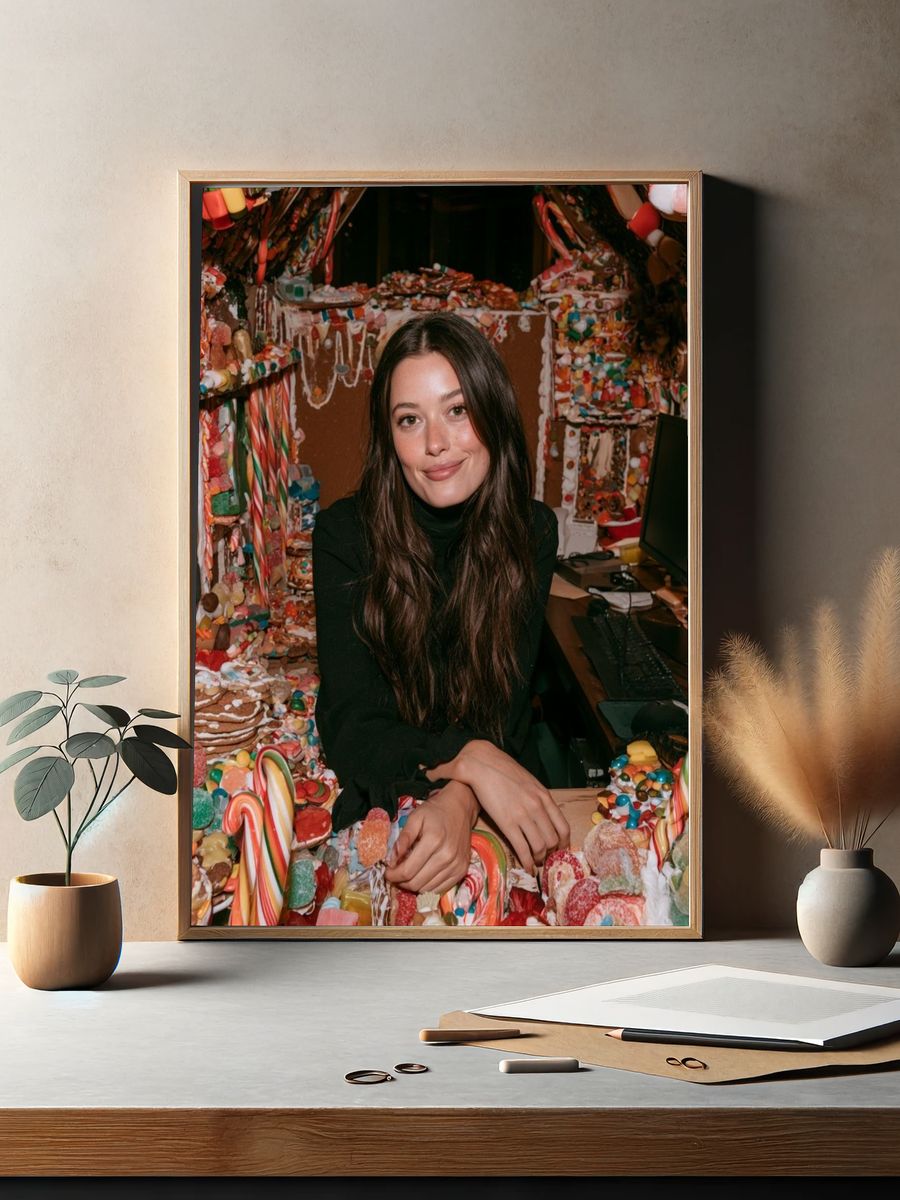 Candy Room Portrait Photography Poster. — room view 2