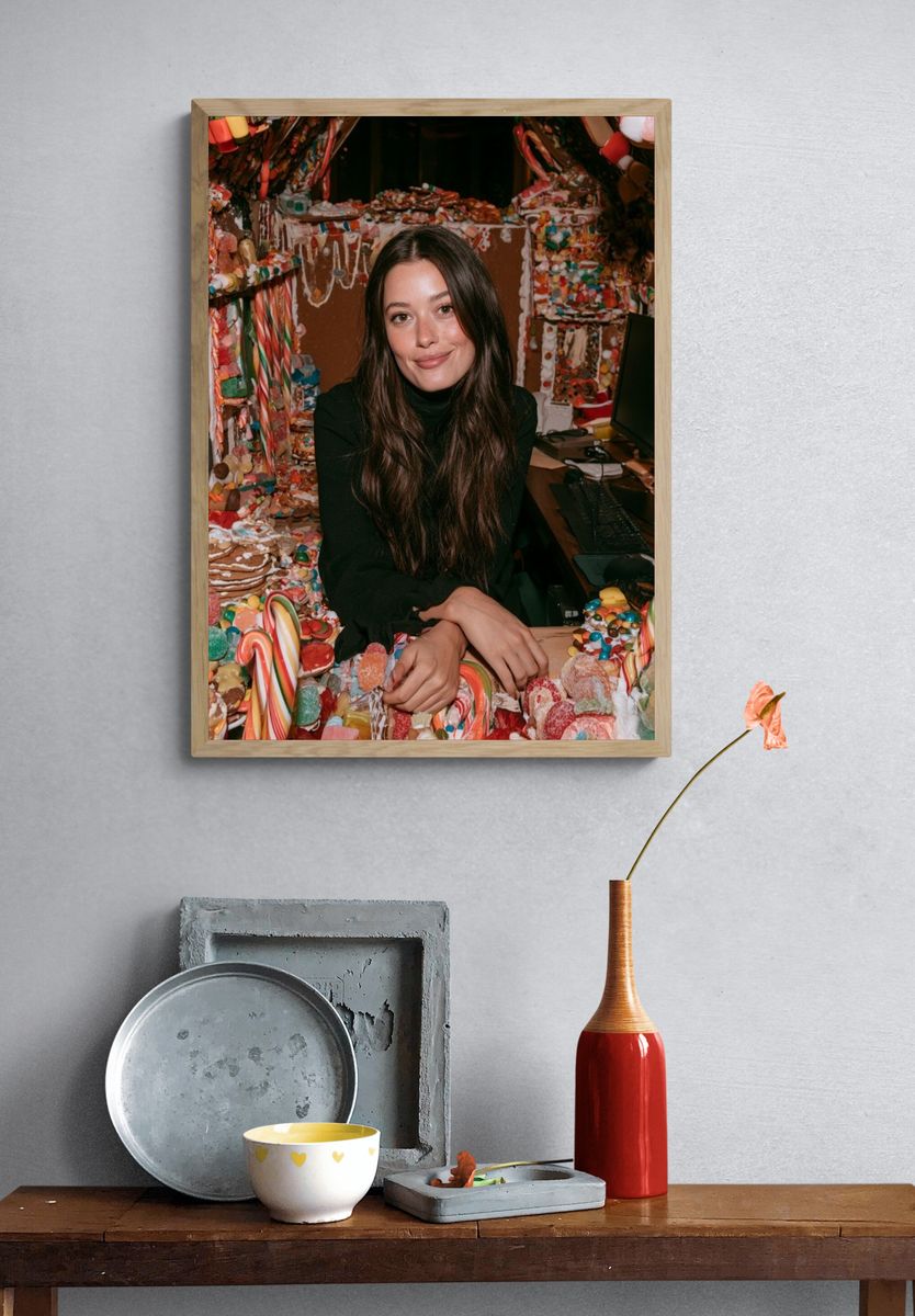 Candy Room Portrait Photography Poster. — room view 3