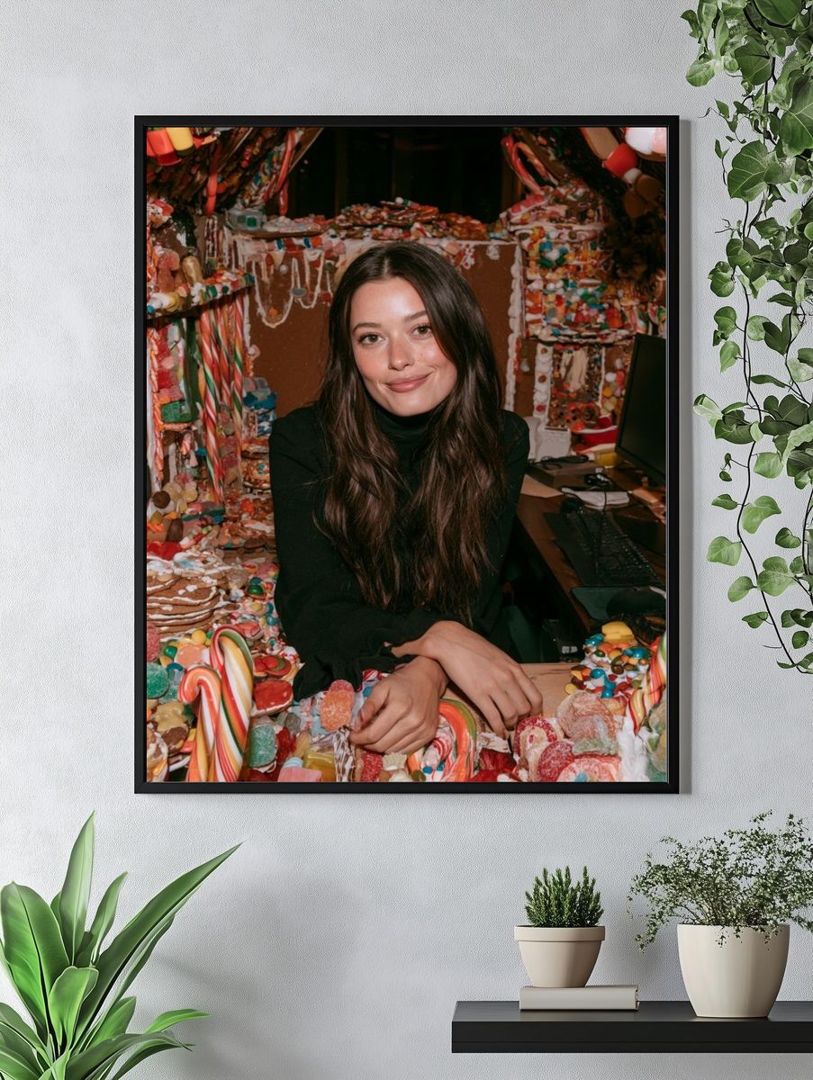 Candy Room Portrait Photography Poster. — room view 4