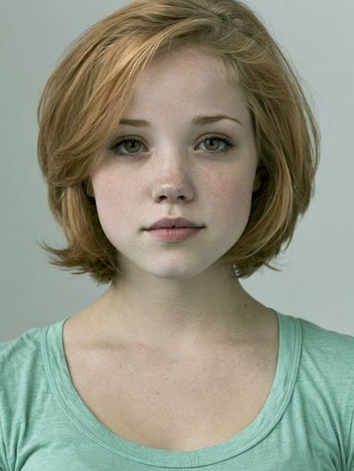 Freckled Portrait Photography Poster. poster