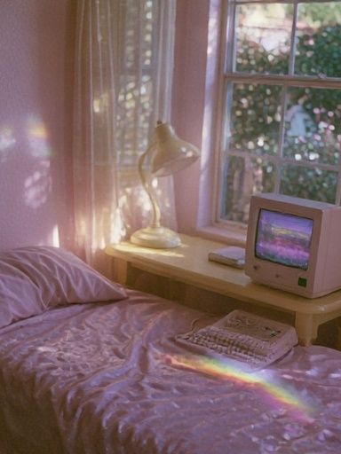 Dreamy Pastel Bedroom Photography Poster. poster — photography art