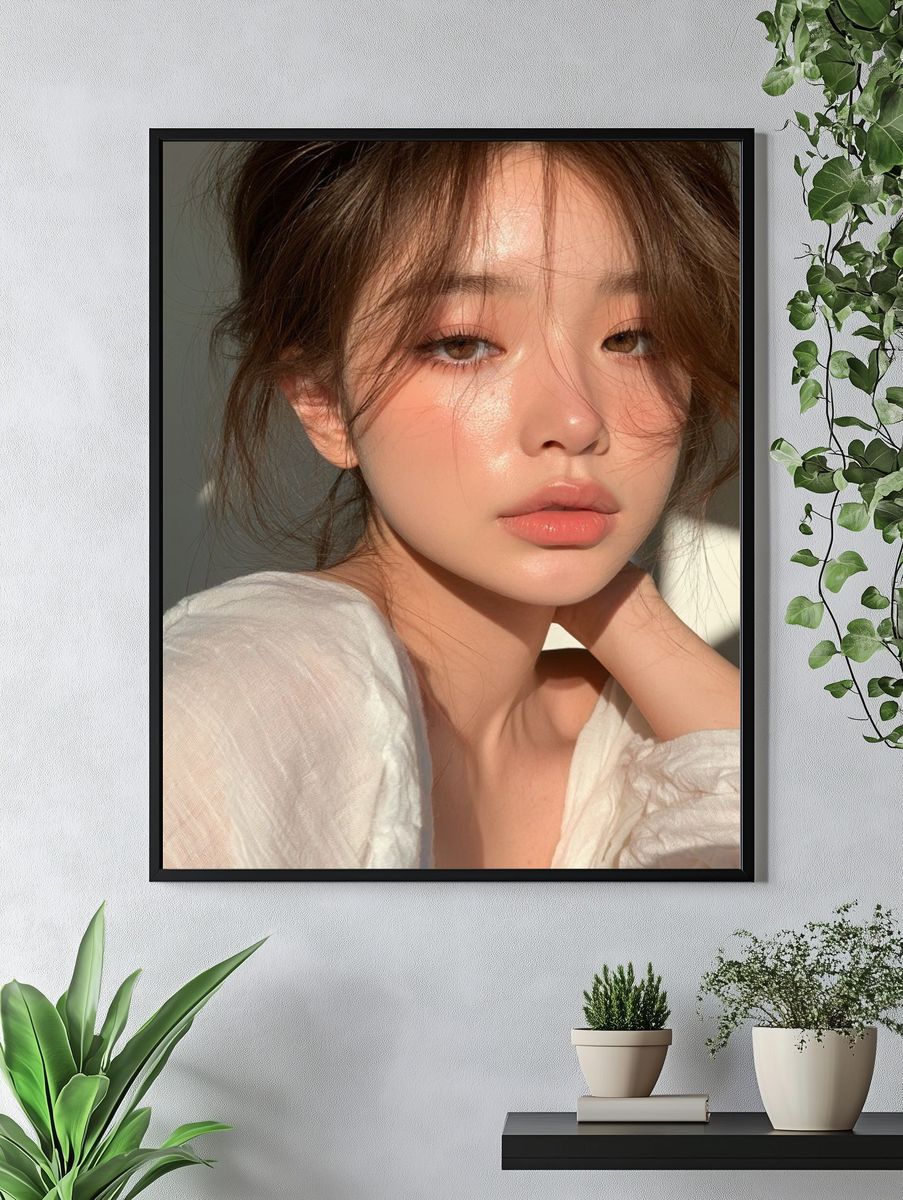 Soft Light Portrait Print. — room view 4
