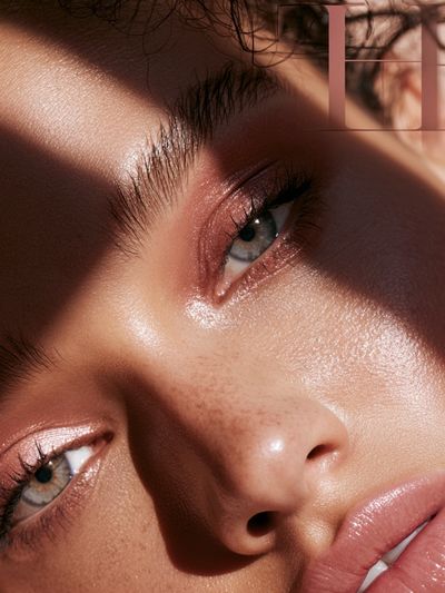 Editorial Beauty Close-Up Poster.
