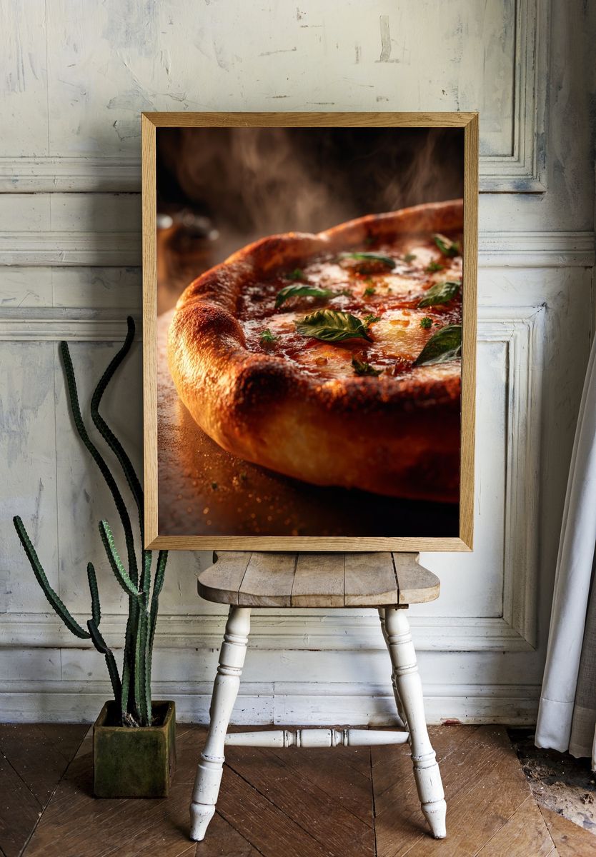 Delicious Pizza — Food Print. — room view 1