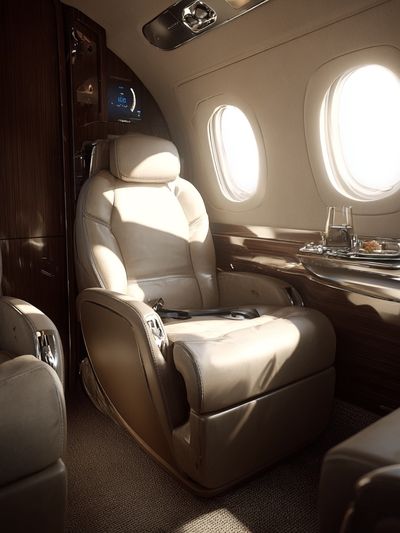 Private Jet Cabin Photography Poster. poster