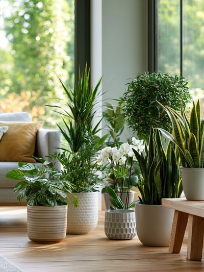 Indoor Plant Haven Photography Poster. poster print