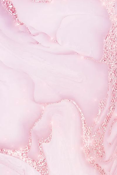 Pink Marble Glitter Poster. poster