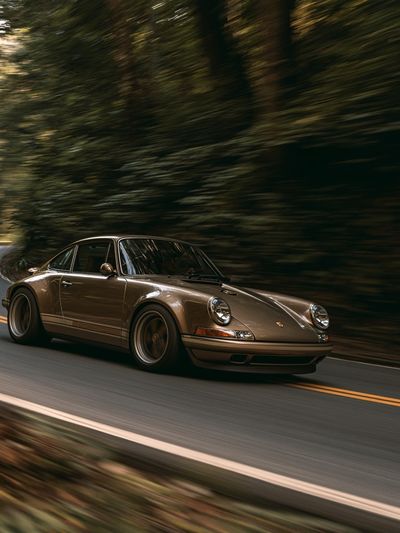 Porsche 911 Forest Drive Poster.
