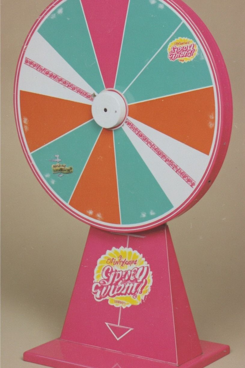 Colorful Prize Wheel Poster. poster — funny art