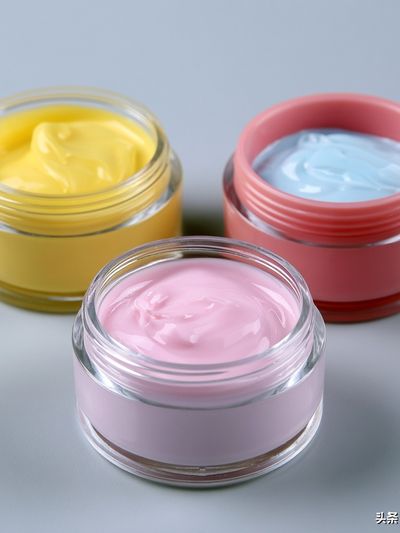 Pastel Skincare Jars Photography Poster. poster